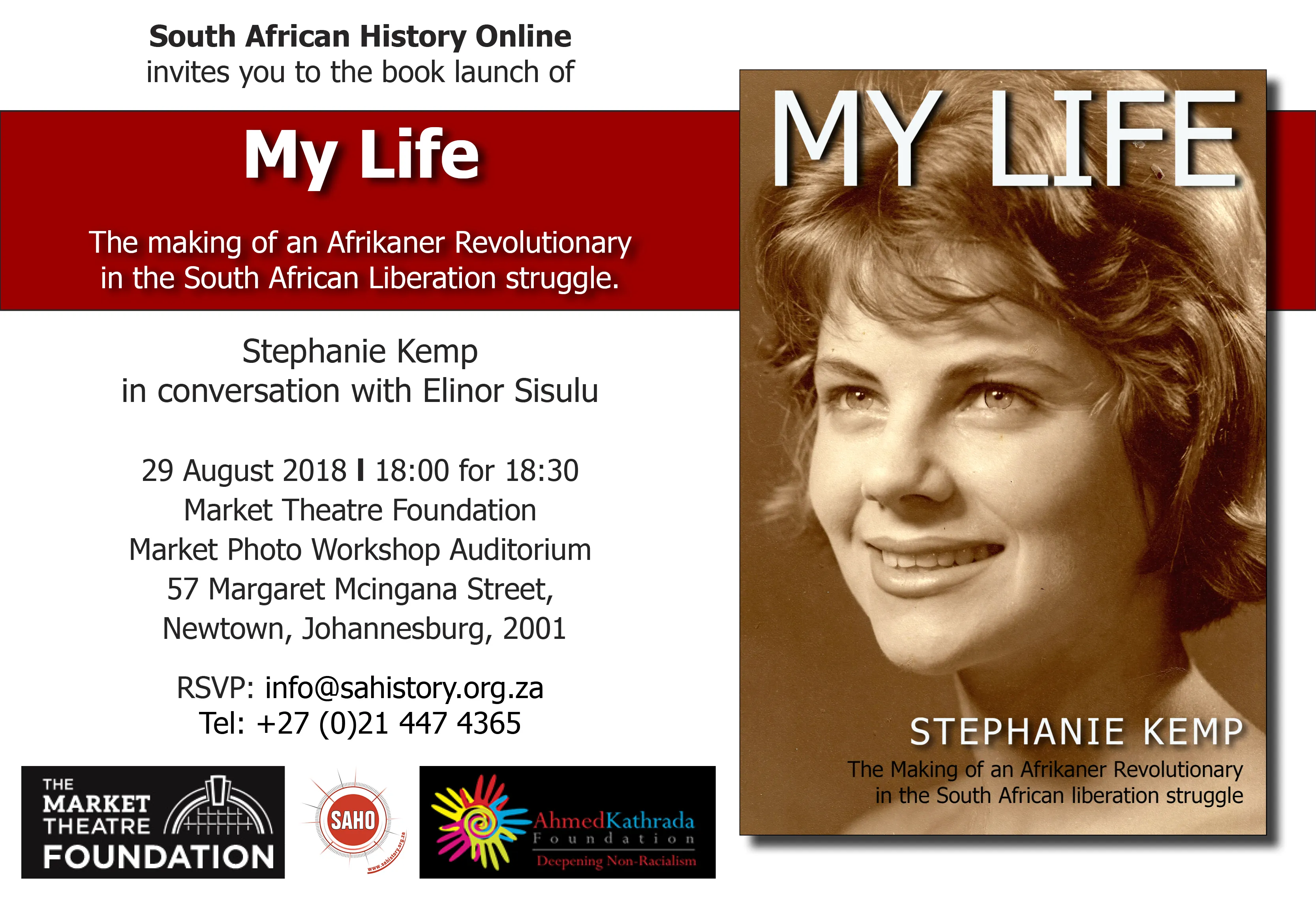 My Life book launch